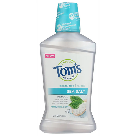 Alcohol-Free Sea Salt Mouthwash for Fresh Breath