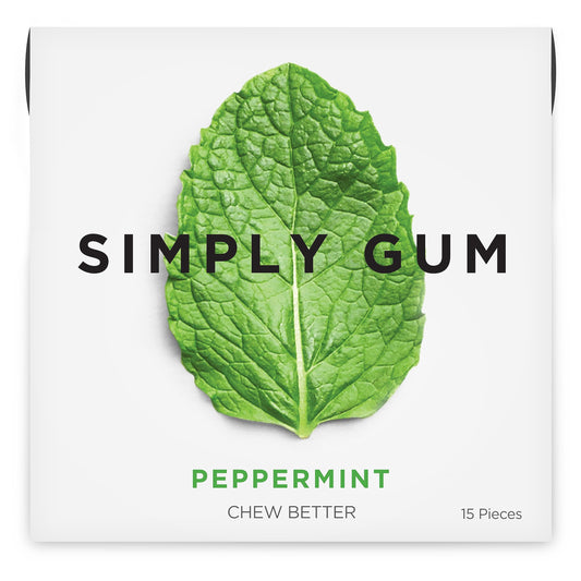 Natural Chewing Gum with Plant-Based Chicle