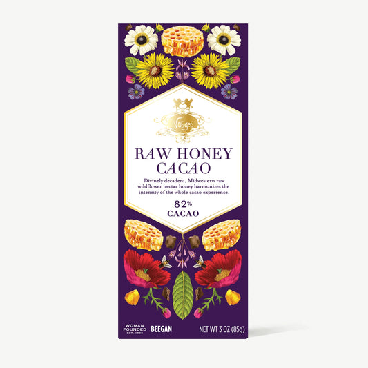 Organic Raw Honey Cacao Chocolate Bar