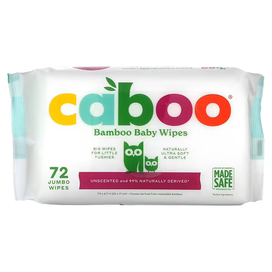 Bamboo Baby Wipes, Unscented