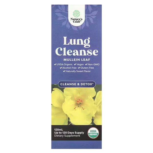 Organic Lung Support Drops with Mullein