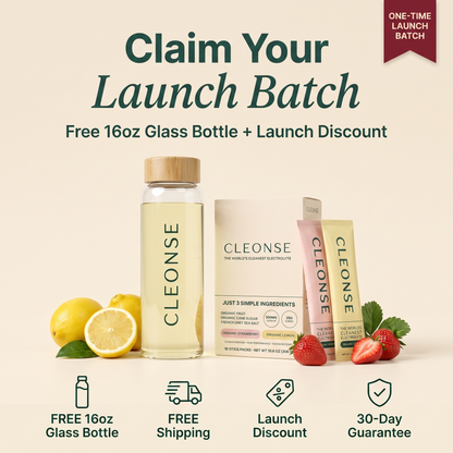 Cleonse: The World's Cleanest Electrolyte Drink Mix Powder 10 Pack