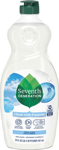 Free & Clear Dishwashing Liquid for Sensitive Skin