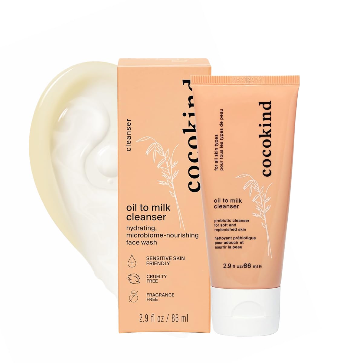 Oil-to-Milk Gentle Makeup Removing Cleanser