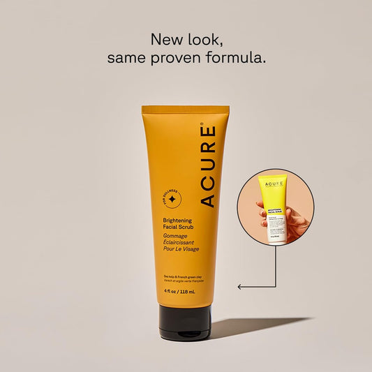 Brightening Exfoliating Facial Scrub with Sea Kelp