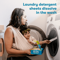 Eco-ConsciousFragrance-Free Hypoallergenic Laundry Detergent Sheets