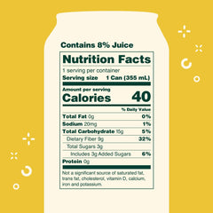 Ginger Lemon Prebiotic Sparkling Tonic