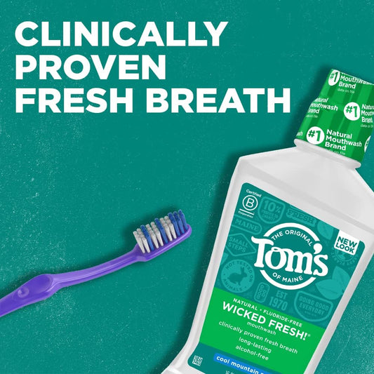Wicked Fresh Alcohol-Free Mint Mouthwash