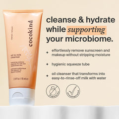 Oil-to-Milk Gentle Makeup Removing Cleanser
