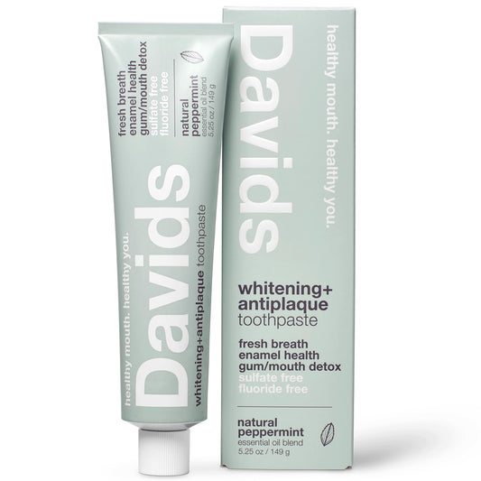 Fluoride-Free Whitening & Antiplaque Toothpaste