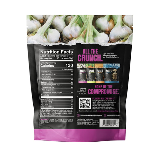 Chive & Garlic Seed-Based Cracker Thins