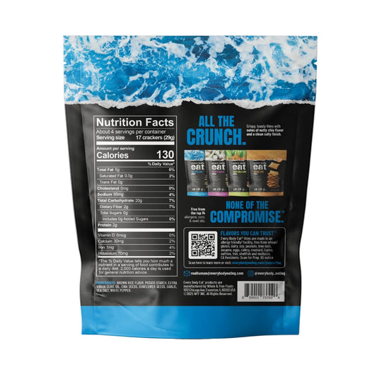 Sea Salt Chia Seed Gluten-Free Cracker Thins