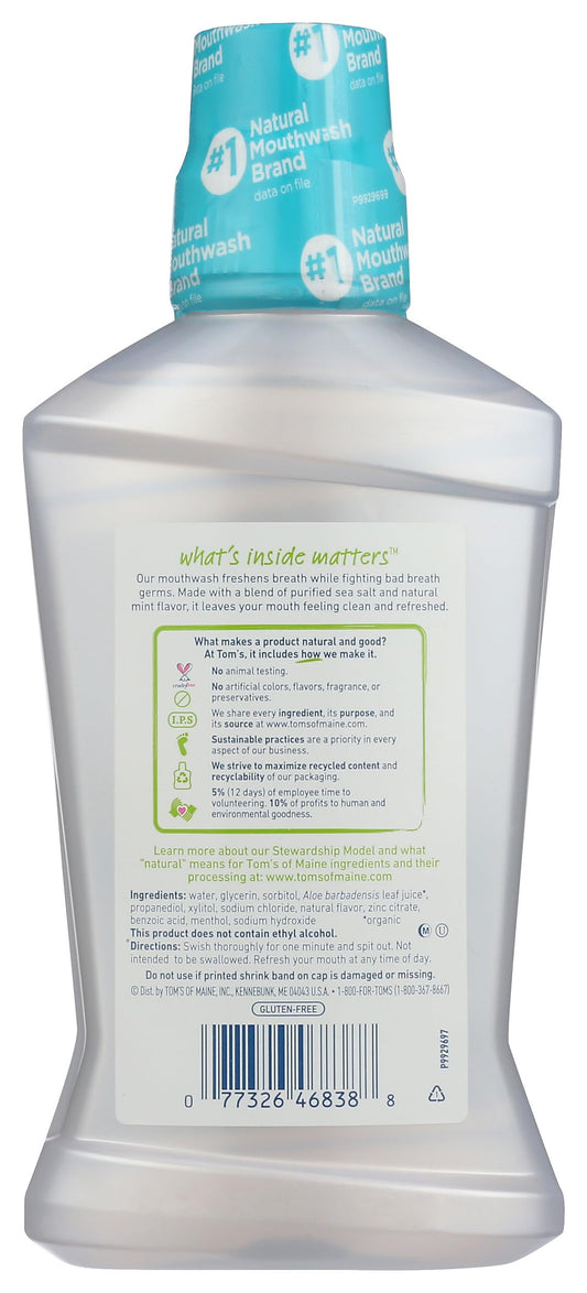 Alcohol-Free Sea Salt Mouthwash for Fresh Breath