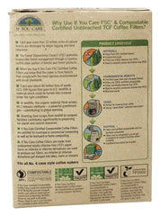 Unbleached Compostable No. 4 Coffee Filters