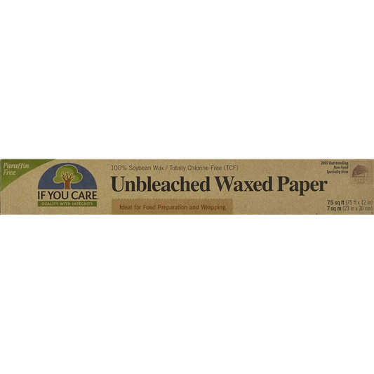 Unbleached Natural Waxed Paper Roll