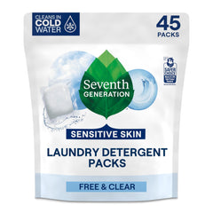 Free & Clear Laundry Detergent Packs for Sensitive Skin