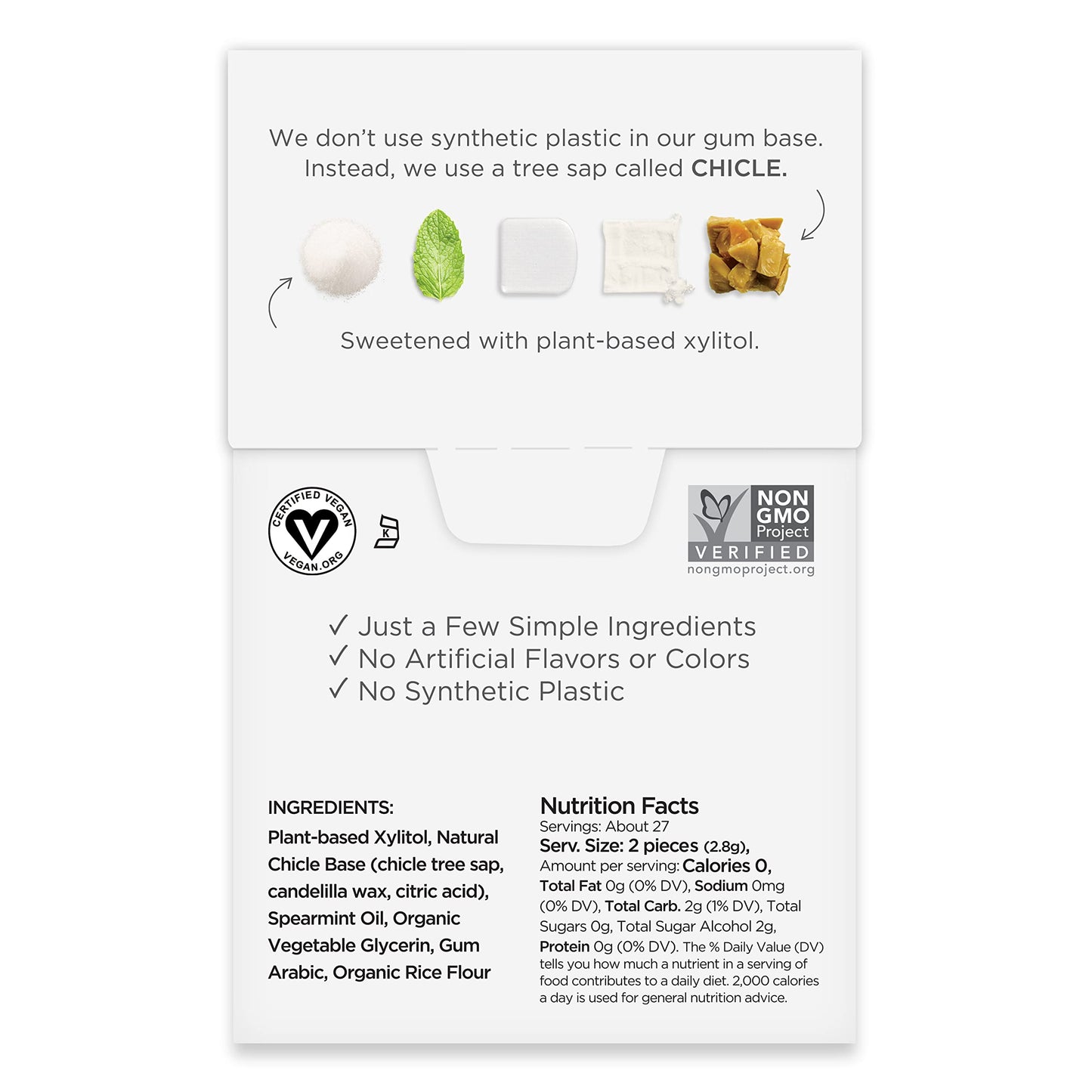 Sugar-Free Xylitol Chewing Gum