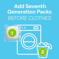 Free & Clear Laundry Detergent Packs for Sensitive Skin