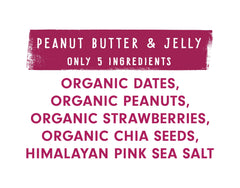 Organic Peanut Strawberry Date Snack Bar