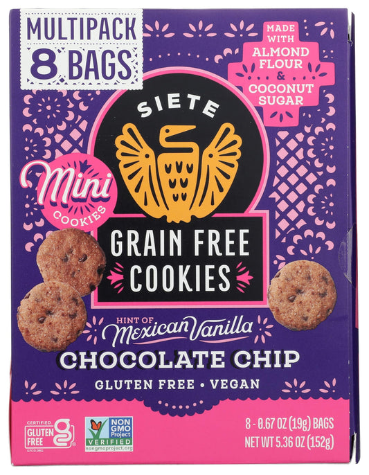 Grain-Free Mini Chocolate Chip Cookies