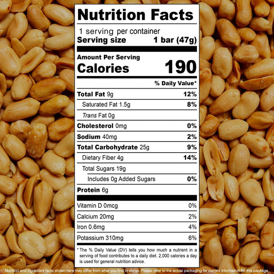 Organic Peanut Butter Date Snack Bar