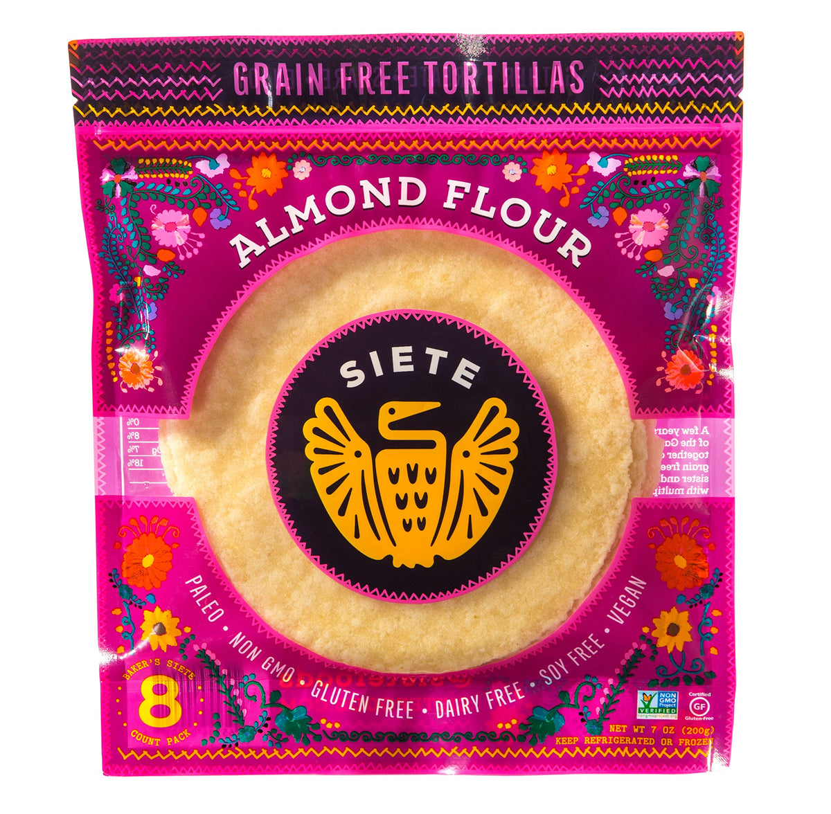 Almond Flour Grain-Free Soft Tortillas