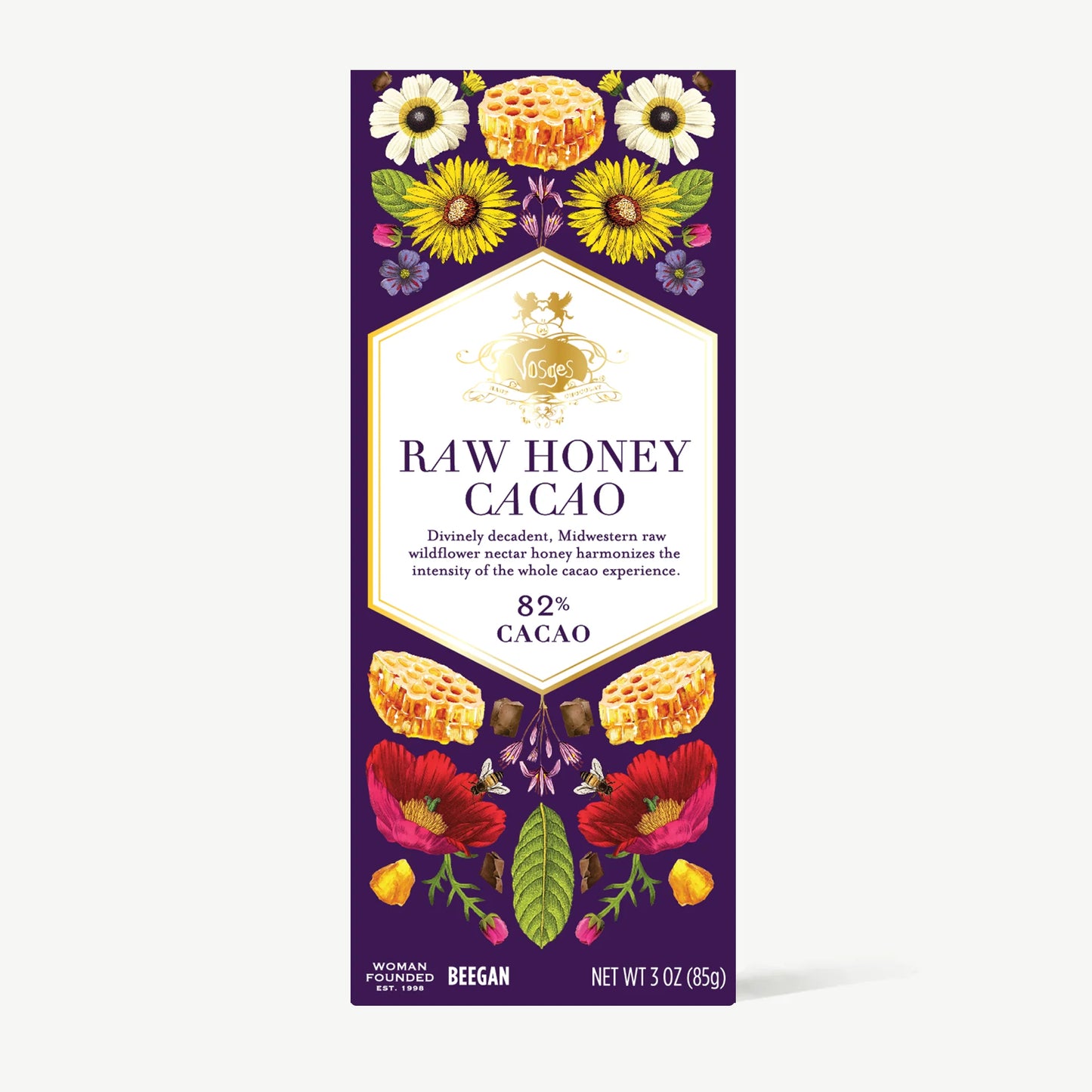 Organic Raw Honey Cacao Chocolate Bar