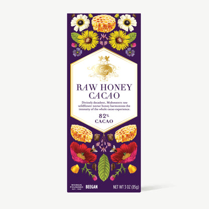 Organic Raw Honey Cacao Chocolate Bar