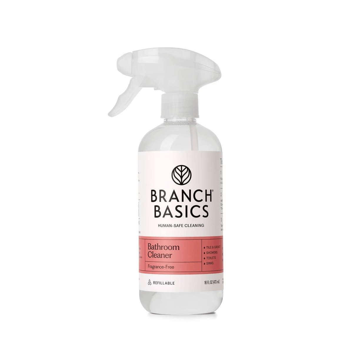 Fragrance-Free Bathroom Cleaner for Tubs & Tiles