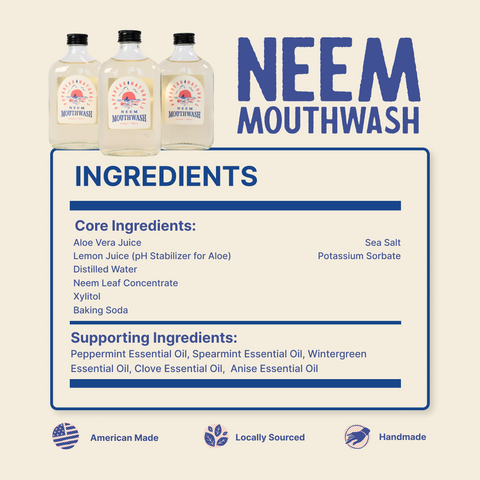 Neem Mouthwash (2 Pack)