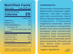 Tropical Magnesium & Adaptogen Sparkling Water