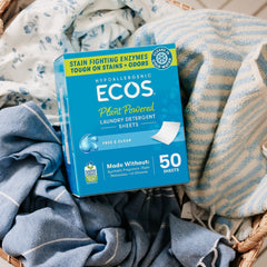 Eco-ConsciousFragrance-Free Hypoallergenic Laundry Detergent Sheets