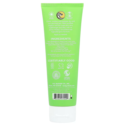 After Sun Gel with aloe vera, Unscented