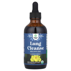 Organic Lung Support Drops with Mullein