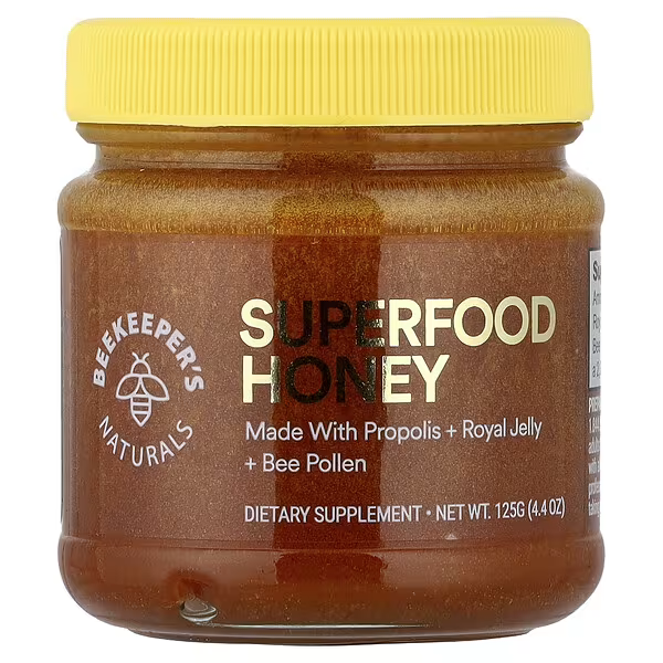 Superfood Honey with Propolis + Royal Jelly + Bee Pollen