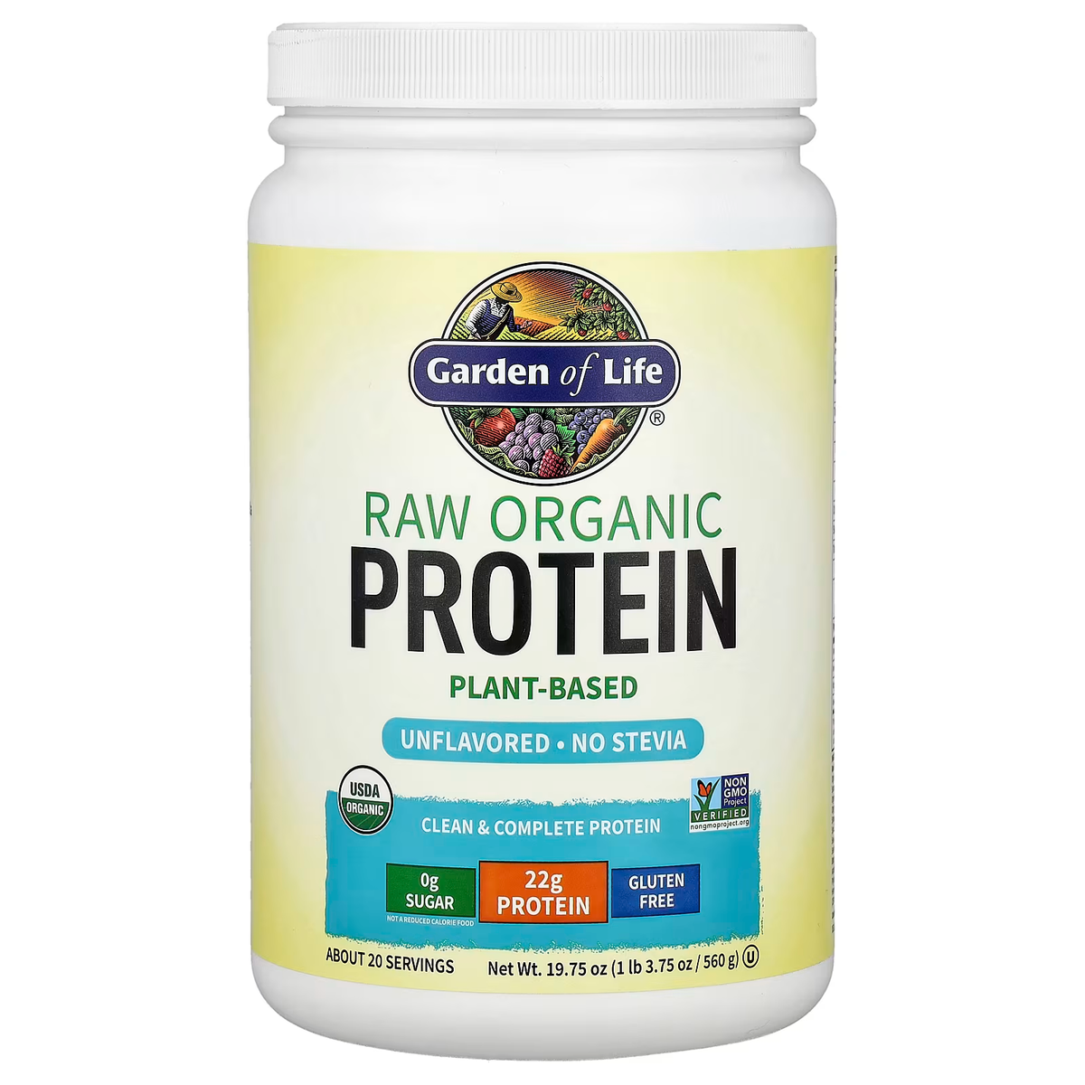 Raw Organic Plant-Based Protein Powder