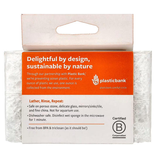 Cellulose Plant Sponges 3-Pack
