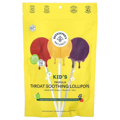 Propolis Throat Soothing Lollipops with Elderberry