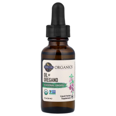 Organic Oil of Oregano Immune Support Drops, Alcohol Free
