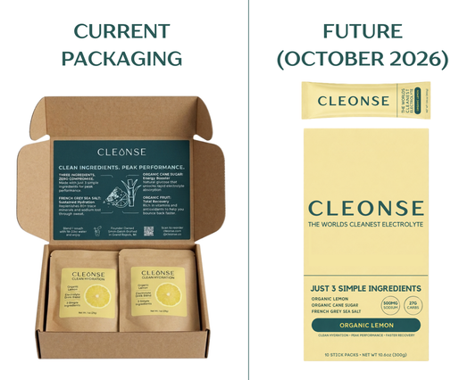 Cleonse Electrolyte Drink Mix Powder 10 Pack